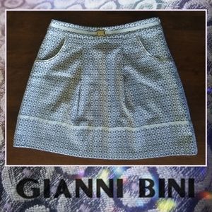 A-Line Amelia Knit Mini Skirt by Gianni Bini